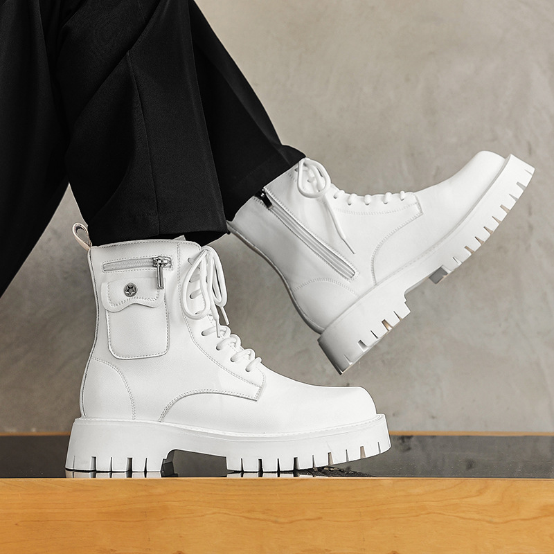 Street Fashion Men 2025 - 2025 Trend Mężczyźni Buty Trampki Outdoor